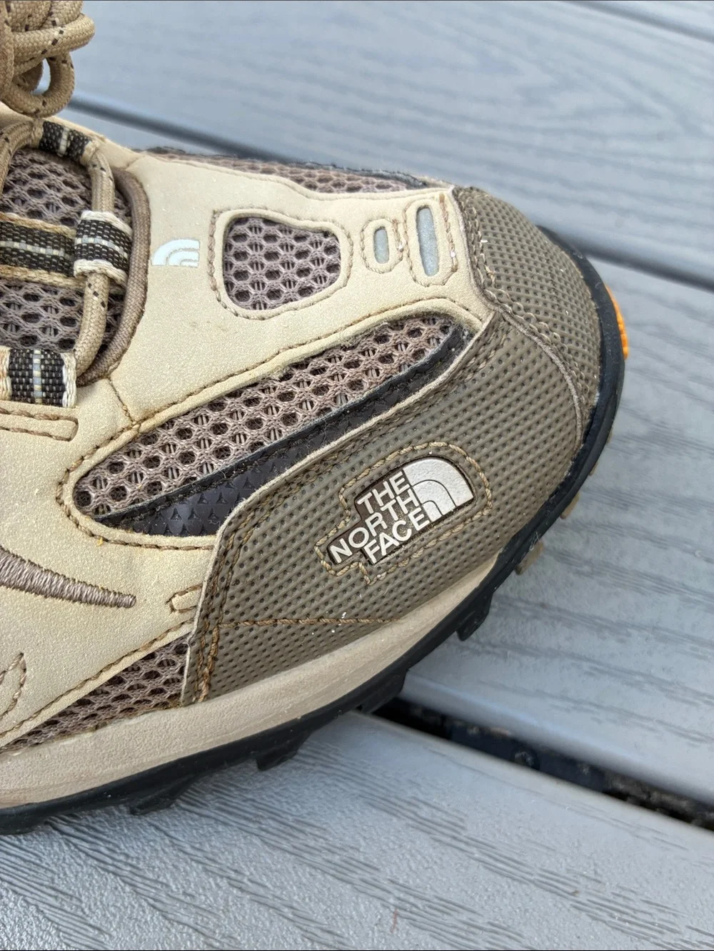 The North Face Women's Single Track II Hiking Shoes Beige/Tan Size 11